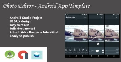 Photo Editor – Android Studio Source Code