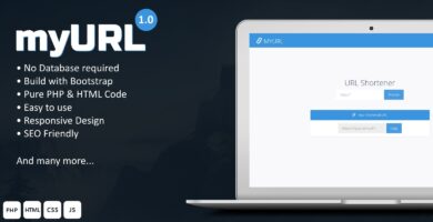 myURL – Private URL Shortner PHP Script
