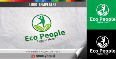 Eco Human – Logo Template
