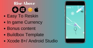 Rise Above – Buildbox template