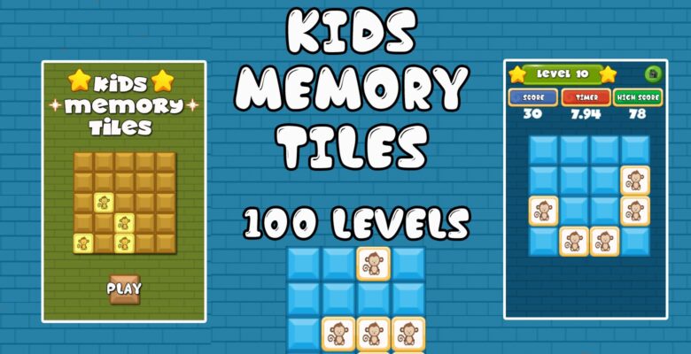 Kids Memory Tiles – Unity3D Source Code