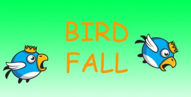 Bird Fall – Buildbox Game Template