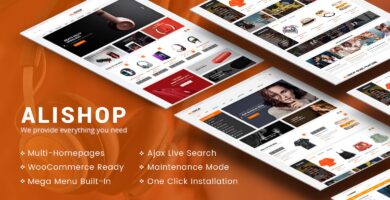 AliShop – Responsive WooCommerce Theme