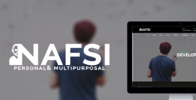 Nafsi – Responsive Personal vCard Template