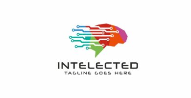 Intelected Brain Logo