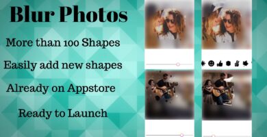 Blur Photos – iOS App Source Code
