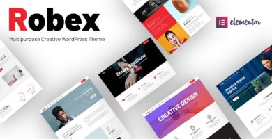 Robex – Multipurpose Creative WordPress Theme