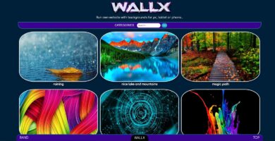 WallX – Wallpaper Script PHP