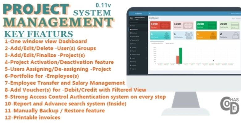 Project Management System PHP