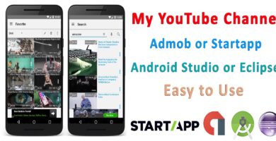 My YouTube Channel – Android Source Code