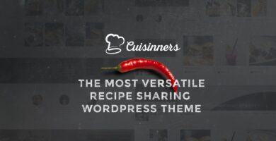 Cuisiniers WordPress Theme