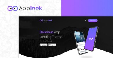 Applook –  App Landing Page