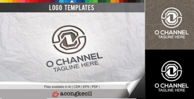 O Channel – Logo Template