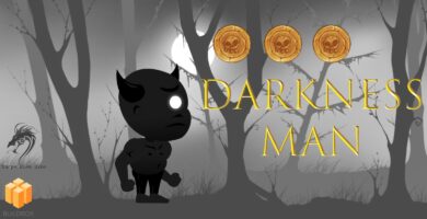 Darkness Man – Buildbox Game Template