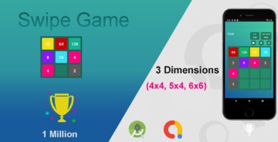 Swipe Game Version Basic – Android Template