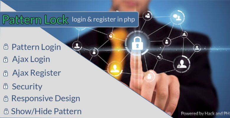 Pattern Lock Login and Register – PHP