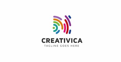 Abstract Colorful Logo Template