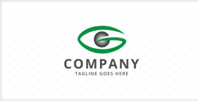 Global Vision Eye – Letter G Logo Template