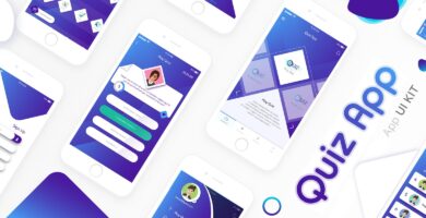 Quiz App – Mobile UI Kit