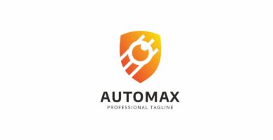 Automax Satellite Logo Template