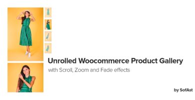 Unrolled WooCommerce Product Gallery by SofAst
