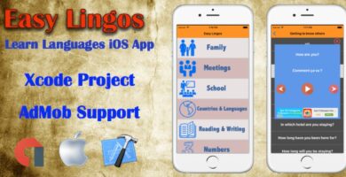 Easy Lingos – iOS XCode App Template
