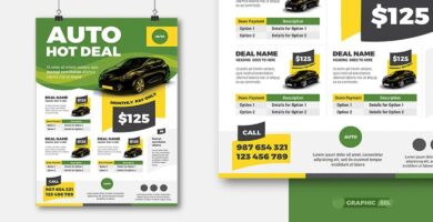 Auto Deal – Flyer Template