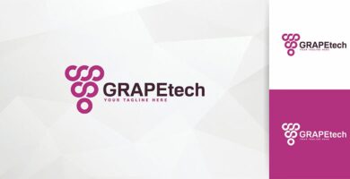 GrapeTech Logo Template