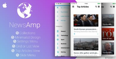 NewsAmp – Swift News Application