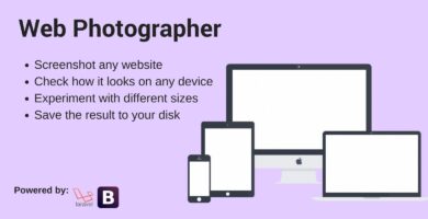 Web Photographer – Website Screenshot Creator PHP