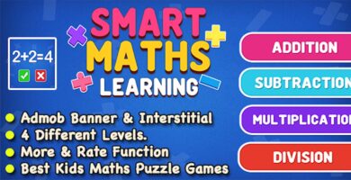 Smart Maths Learning Game – iOS Source Code