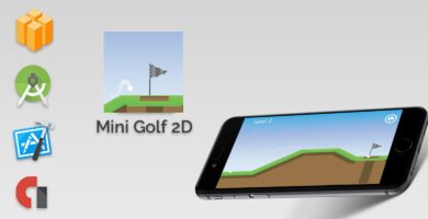 Golf Mini 2D  – Buildbox Template