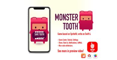 Monster Tooth iOS Source Code