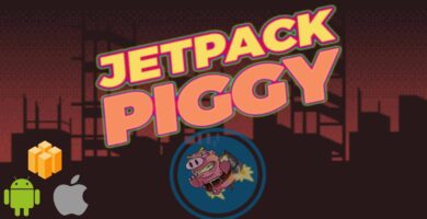 Jetpack Piggy Buildbox Template