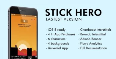 Stick Hero Latest Version – iOS Source Code
