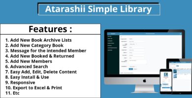 Atarashii Simple Library PHP