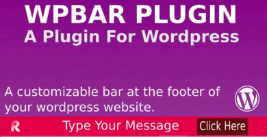 WP BAR Plugin For WordPress