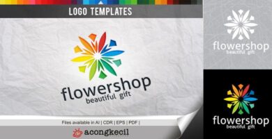 Flower Shop – Logo Template