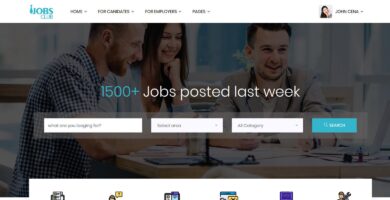 JobsClub – Ultimae Multipurpose HTML5 Job Portal