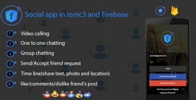Facebook Clone In Ionic And Firebase