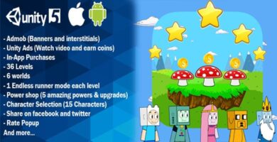 Runner Game – Unity Game Source Code