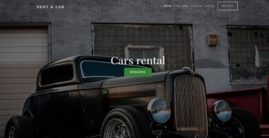 Car Rent HTML Template