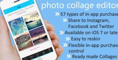 Photo Collage Editor – iOS App Source Code