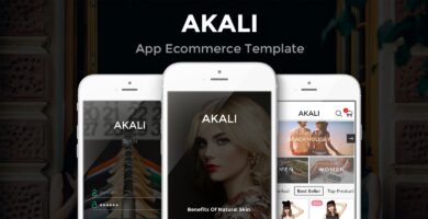 Akali – Ecommerce App Template