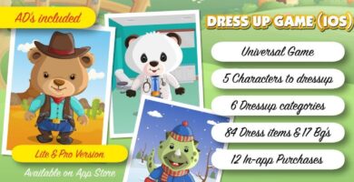 Dress up Game – iOS App Source Code