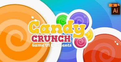 Candy Crunch UI