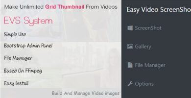 EVS – Easy Video ScreenShot PHP