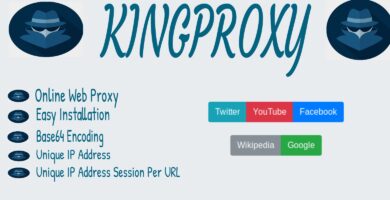 King Proxy – Online Web Proxy PHP