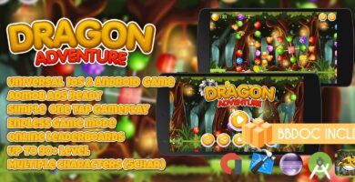 Dragon Adventure – Android iOS Buildbox Project