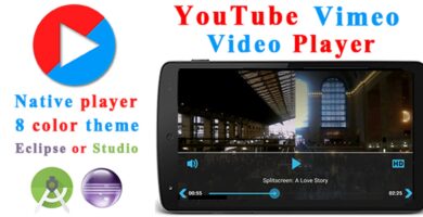 YouTube Vimeo Video Player – Android Source Code